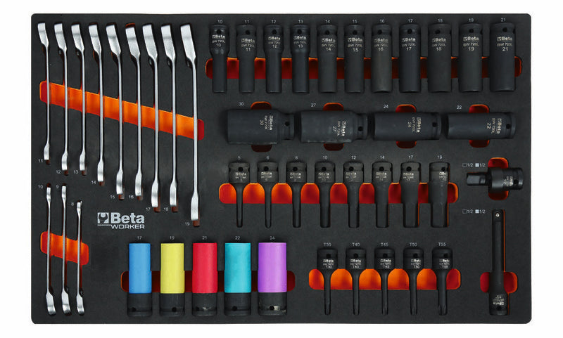 BETA WORKER Assortment of 390 tools