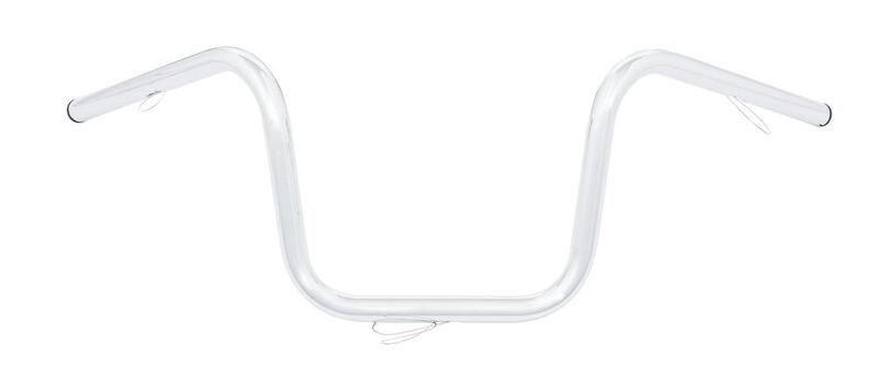 Harley Davidson Sportster Note [HIGHWAY HAWK] - Bad Hawk 1 inch handlebar with 3 holes, 845mm wide 240mm high, chrome