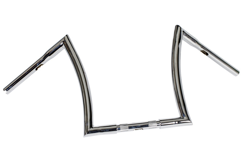 Harley Davidson XL1200C [HIGHWAY HAWK] - Bad Ape 1 inch handlebar with 3 holes, 800mm wide 360mm high, chrome