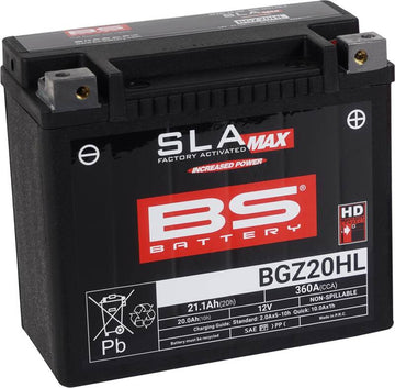 Yamaha Xv 1600 [BS BATTERY] - SLA Maintenance Free Battery Factory Activated - BGZ20HL