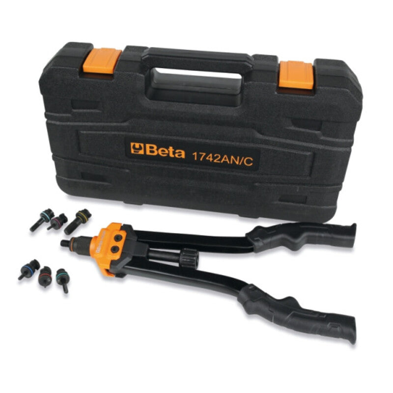 BETA blind rivet pliers with 80 thread inserts