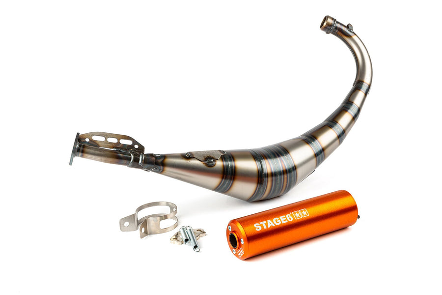 Aprilia SX 50 2T - Exhaust Streetrace CNC Orange