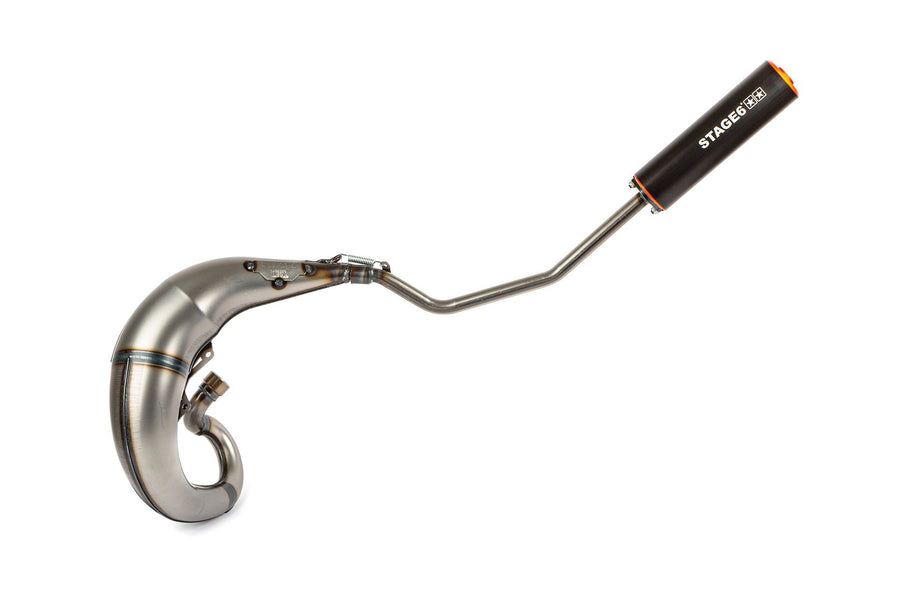 Aprilia SX 50 2T - Exhaust orange black