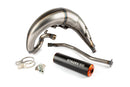 Rieju MRX Enduro 50 2T AM6 - Auspuff Streetrace High Mount links orange schwarz