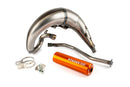 Rieju MRX Enduro Pro 50 2T AM6 - Auspuff Streetrace High Mount links orange