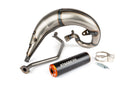 Sherco HRD Enduro 50 2T [1998–2005] - Auspuff Streetrace Highmount CNC Orange Schwarz