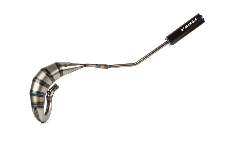 Gilera RCR Enduro 2006 50 2T D50B0 [2006] - Auspuff 70cc blau schwarz
