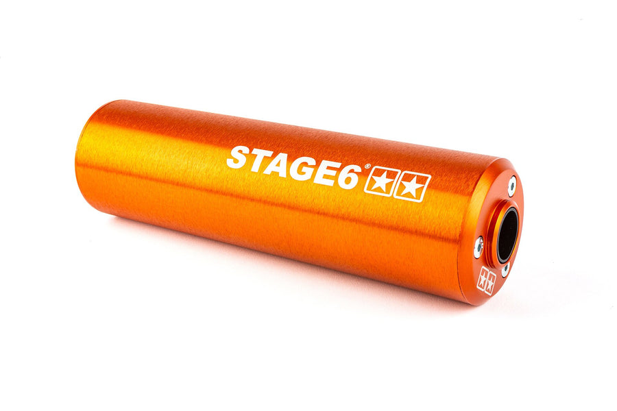 MBK X-Limit SM 50 2T AM6 [2004–] - Auspuff Streetrace High Mount CNC Orange