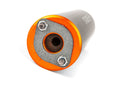 Rieju MRX Enduro 50 2T AM6 - Auspuff Streetrace High Mount links orange schwarz