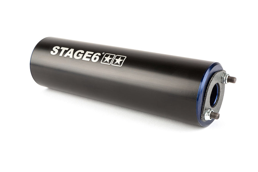 Aprilia SX Factory 50 2T - Auspuff Streetrace Blau Schwarz