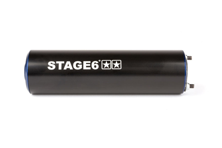 Beta RR Enduro 50 2T - Auspuff Streetrace Blau Schwarz