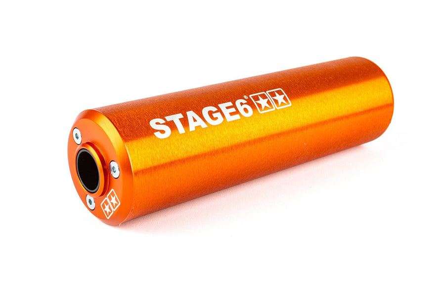 Aprilia SX Factory 50 2T - Auspuff Streetrace CNC Orange