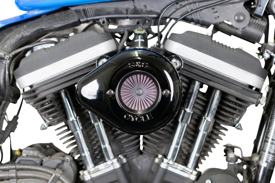 Harley-Davidson Xl 1200 T Sportster Superlow [2018, 2020] - Air Stinger Stealth Luftfiltersatz – Bild 2