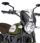 DUCATI SCRAMBLER DESERT SLED [2025] – RetroVision Windshield Visor – Black-29