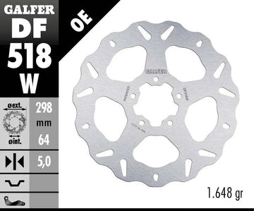 Indian SCOUT 69 Bobber Twenty [2020-2022] - Wave® brake disc - picture 2