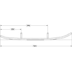 LYNX RAVE RE 800 R E TEC [2011-2012] - Snowmobile sledge runner