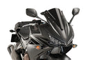 HONDA CBR500R 2016–2018 - Z-Racing-Scheibe | Schwarz | PUIG 8903N