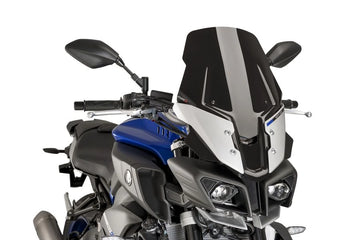 YAMAHA MT-10 SP [2021] - Touring Screen Plus | Black | PUIG 8918N