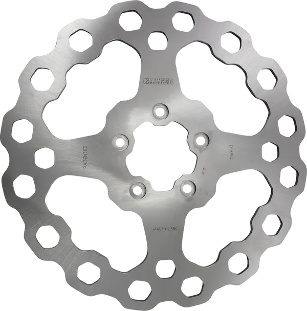 Harley-Davidson XL 1200 C Sportster Custom [2020] - Cubiq™ brake disc - surface: chrome - image 3