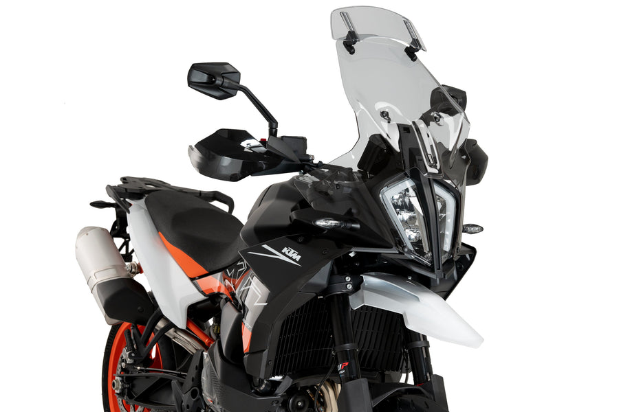 KTM 890 SMT [2025] – touring screen with spoiler screen – tinted