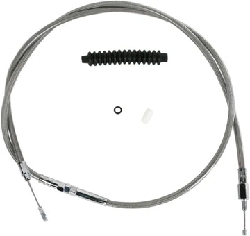 Harley Davidson Fxwg [DRAG SPECIALTIES] - High Efficiency Braided Stainless Steel Clutch Cable