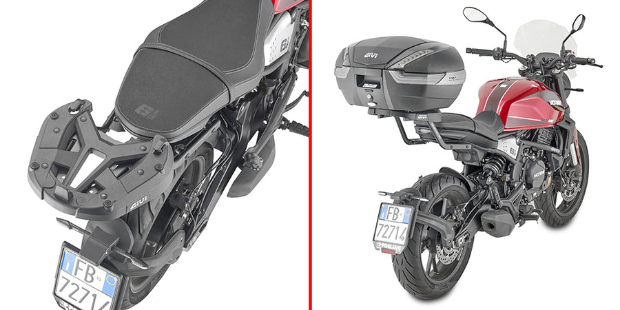 Moto Morini Seiemmezzo SCR 650 [GIVI] - Topcase Träger für MONOKEY® oder MONOLOCK® Koffer zu montieren mit der MONOKEY®