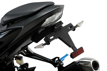 SUZUKI GSX-S750 / GSX-S1000 / GSX-S1000F - license plate holder | Black | PUIG 9422N