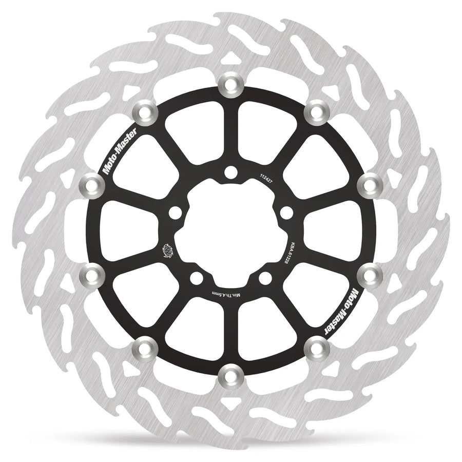 Ktm Duke 990 ABS [2024-2026] - Flame Series Bremsscheibe – Oberfläche: Schwarz, Silber – Bild 1