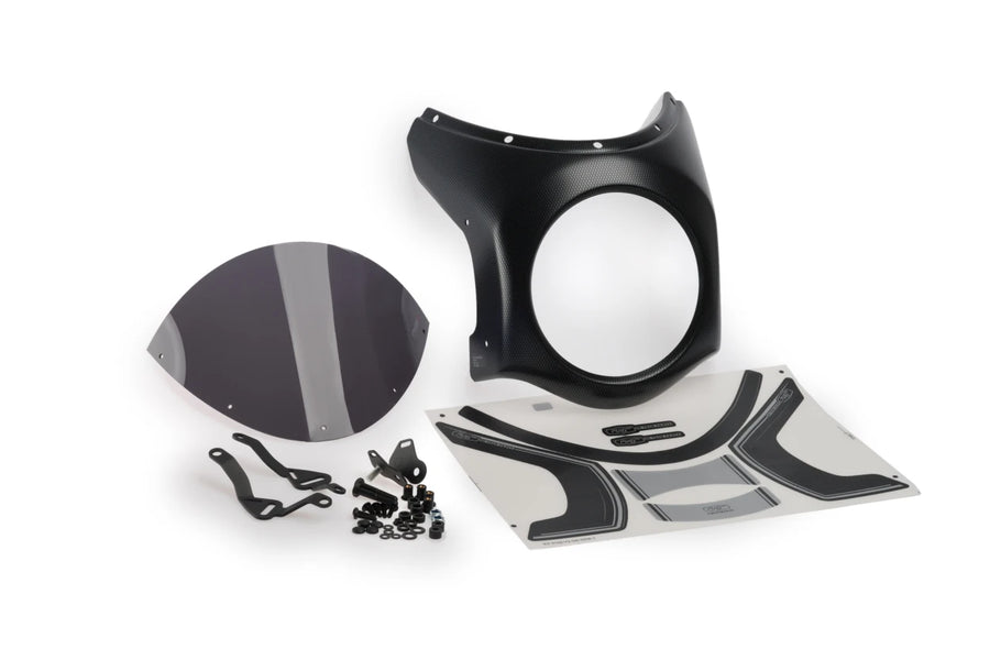 TRIUMPH SCRAMBLER 400X [2025] – Retro Fairing Screen – Black