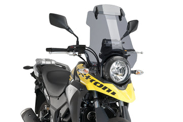 SUZUKI DL250 V-STROM 2017-2018 - Touring screen with visor | Tinted | PUIG 9607H