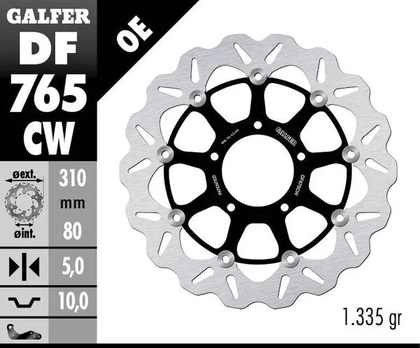 Mv Agusta F4 750 AGO [2003-2004] - brake discs - picture 5