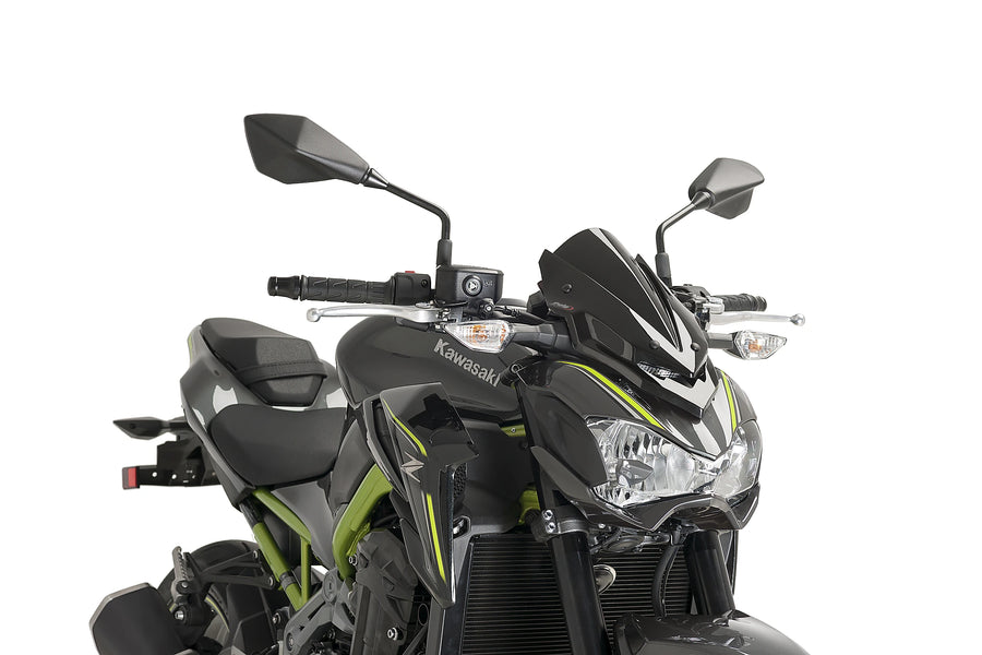 KAWASAKI Z 900 [2019] - New Generation Sport Windshield | Black | PUIG 9689N