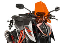 KTM 1290 SUPER DUKE R [2017–2018] - PUIG Touring-Windschild | Orange | PUIG 9692T