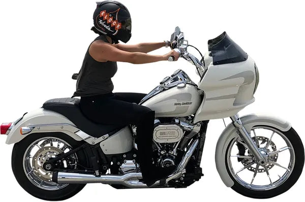 Harley Davidson Fxlr [KLOCK WERKS] - Hugger Series Front Fender with Mounting Blocks for Softail/Dyna