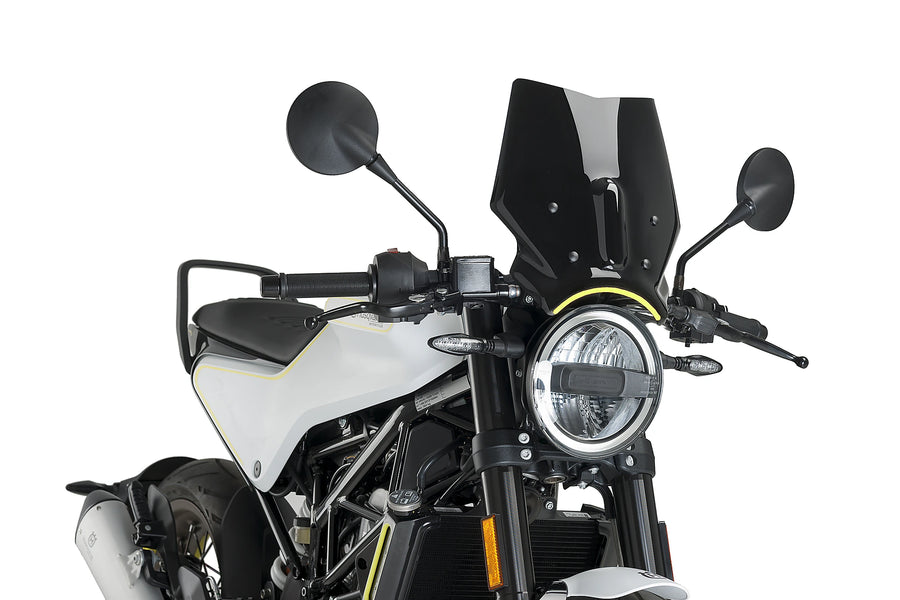 HUSQVARNA VITPILEN 125 [2025] - New Generation Sport Windshield | Black | PUIG 9702N