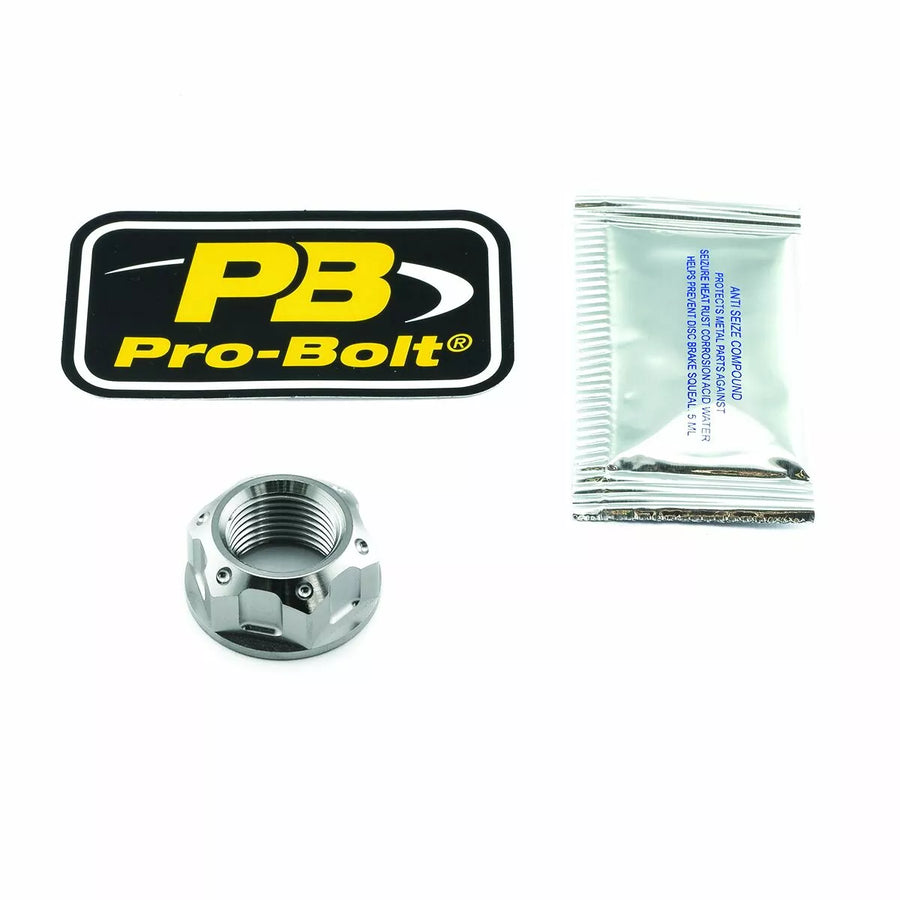 Suzuki RM 400 [Pro Bolt] - axis mother for swinge, titanium