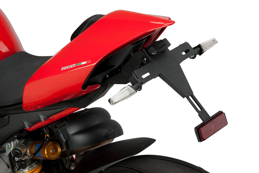 DUCATI PANIGALE V4/S/SPECIALE - Kennzeichenhalter | Schwarz | PUIG 9751N
