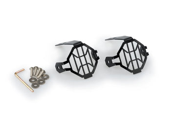 VOGE 500R [2025] – Headlight HI-BEAM protective grille set – Black - 0