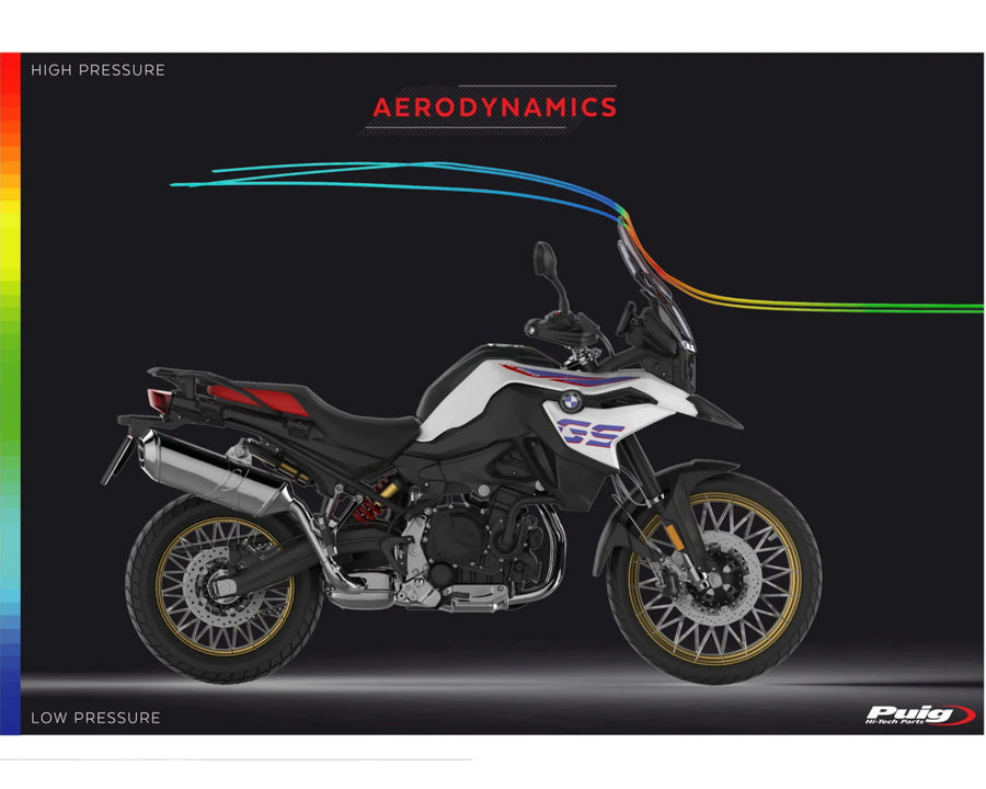 BMW F 750 GS [2024] – Adjustable windshield – heavily tinted