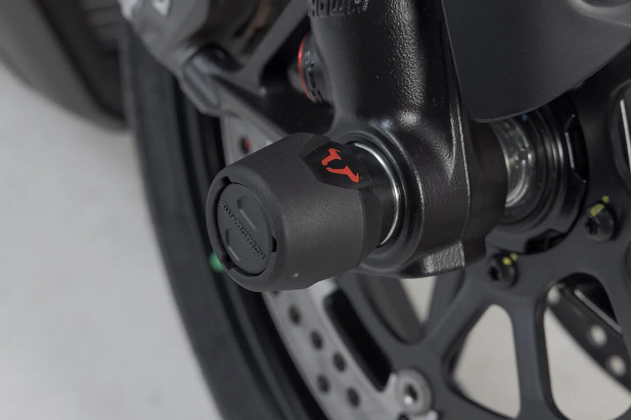 ducati diavel [SW-MOTECH] – front wheel axle protection set