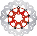 Harley-Davidson XL 883 R Roadster [2015] - floating wave brake disc - surface: red, silver, stainless steel - picture 7
