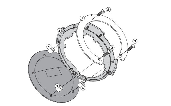 Suzuki GSX S 1000 GT [2022–2026] – Befestigungsring für Tanklock