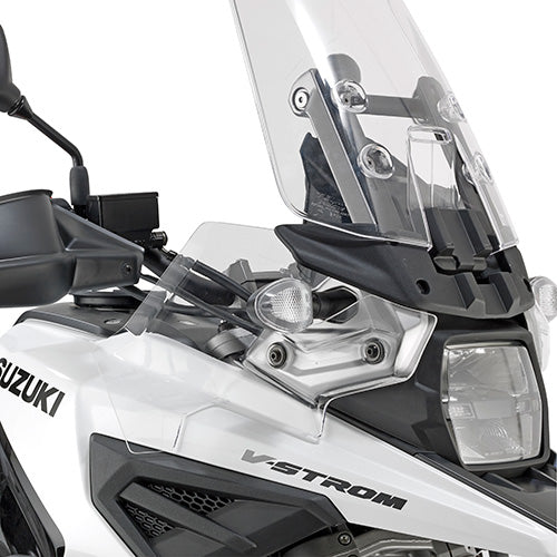 Suzuki V-Strom 1050 DE [GIVI] - Seitlicher Verkleidungs-Windabweiser transparent