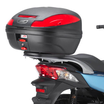Honda SH 300 i [GIVI] - Topcase Träger für MONOLOCK® Koffer benutzen Sie die im Koffer mitgelieferte MONOLOCK® Platte