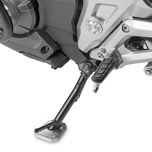 Honda NC 750 X [GIVI] - Fuß-Verbreiterung aus Aluminium und Edelstahl für den Original Seitenständer