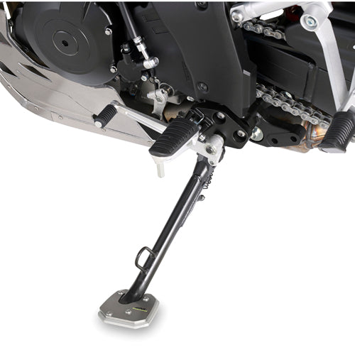 Suzuki V-Strom 1050 XT [2020–2026] – Seitenständerfuß-Verbreiterung aus Alu/Edelstahl