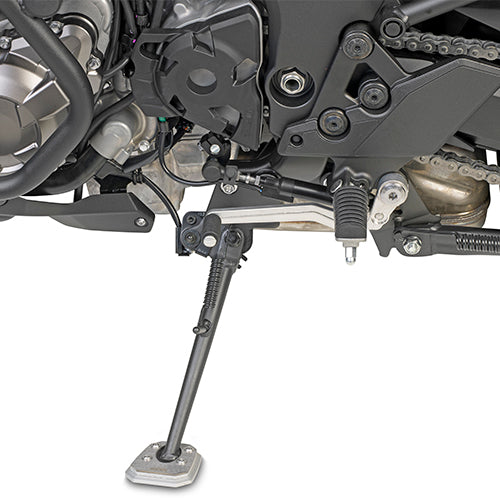 Kawasaki Versys 1000 / Versys 1000 SE [GIVI] - Fuß-Verbreiterung aus Aluminium und Edelstahl für den Original