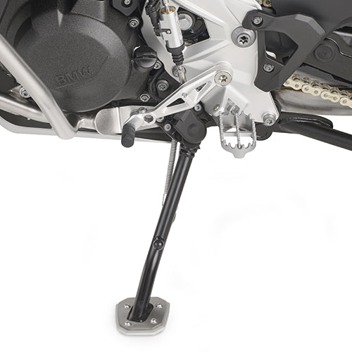 BMW F 850 GS Adventure [GIVI] - Fuß-Verbreiterung aus Aluminium und Edelstahl für den Original Seitenständer