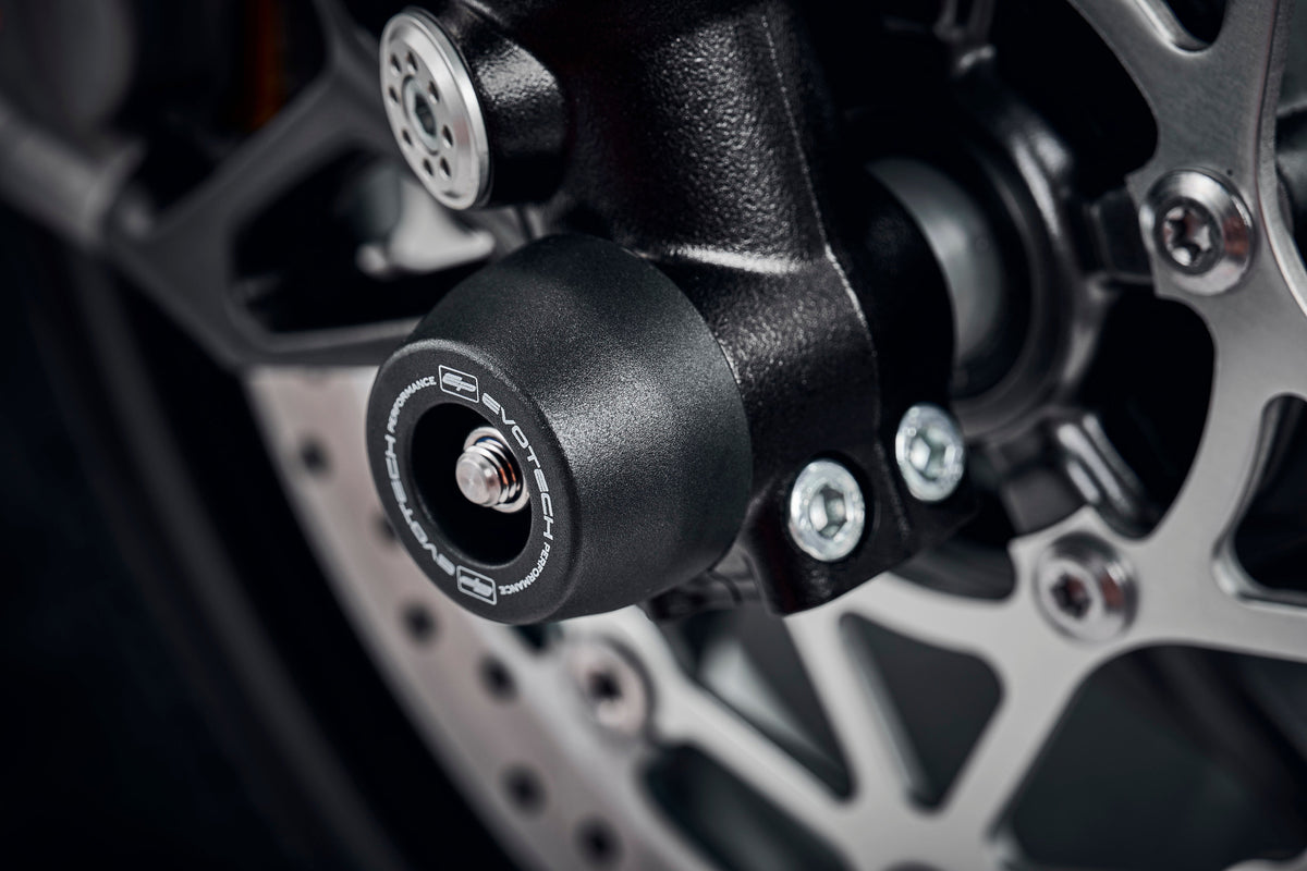 Triumph Street Triple S (660) [ab 2020] - Achsprotektoren-Set – 360° Ansicht 4