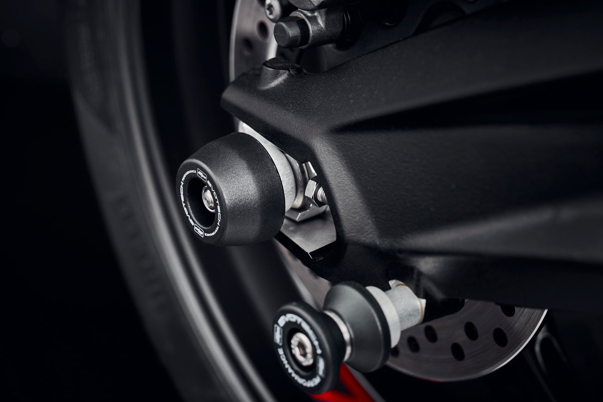 Triumph Street Triple RS [2017–2019] - Achsschutzpad-Kit – 360° Ansicht 8
